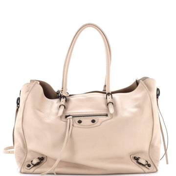 Balenciaga Papier B4 Zip Around Classic Studs Bag Leather