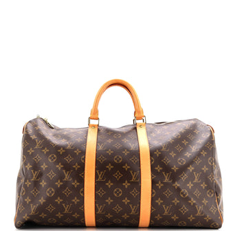 Louis Vuitton Keepall Bag Monogram Canvas 50