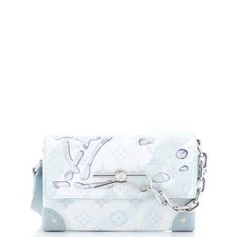 Louis Vuitton Steamer Wearable Wallet Limited Edition Aquagarden Monogram Canvas