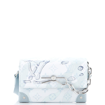 Louis Vuitton Steamer Wearable Wallet Limited Edition Aquagarden Monogram Canvas