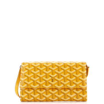 Goyard Varenne Continental Wallet with Strap Coated Canvas