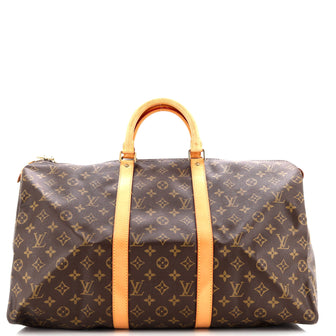 Louis Vuitton Keepall Bag Monogram Canvas 50