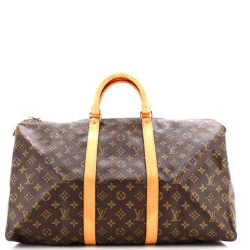 Louis Vuitton Keepall Bag Monogram Canvas 50