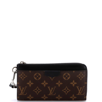 Louis Vuitton Zippy Dragonne Wallet Macassar Monogram Canvas