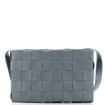 Bottega Veneta Cassette Crossbody Bag Maxi Intrecciato Leather Large