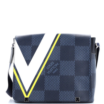 Louis Vuitton District NM Messenger Bag Regatta Damier Cobalt MM