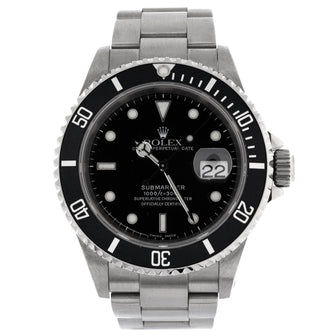 Oyster Perpetual Submariner Date Automatic Watch Stainless Steel 40