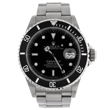 Oyster Perpetual Submariner Date Automatic Watch Stainless Steel 40