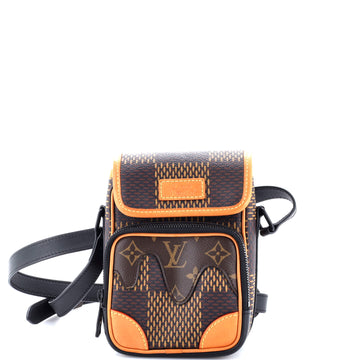 Louis Vuitton Nigo Amazone Messenger Bag Limited Edition Giant Damier and Monogram Canvas Nano