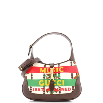 Gucci 100 Jackie 1961 Hobo Limited Edition Canvas Small