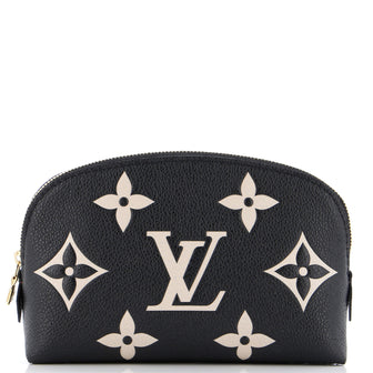 Louis Vuitton Cosmetic Pouch Bicolor Monogram Empreinte Giant