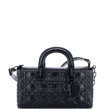 Christian Dior Ultra Matte Lady D-Joy Bag Diamond Motif Cannage Calfskin Medium