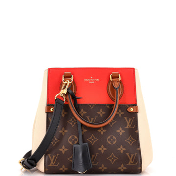 Louis Vuitton Fold Tote Monogram Canvas and Leather PM