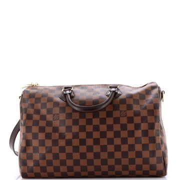 Louis Vuitton Speedy Bandouliere Bag Damier 35