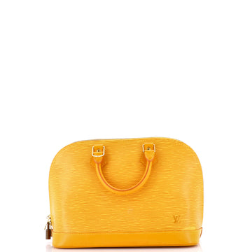 Louis Vuitton Vintage Alma Handbag Epi Leather PM