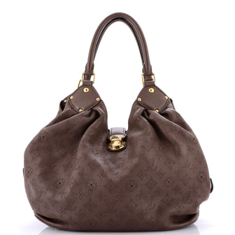 Louis Vuitton L Hobo Mahina Leather