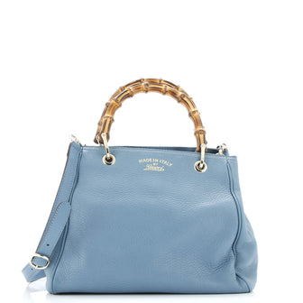 Gucci Bamboo Shopper Tote Leather Small
