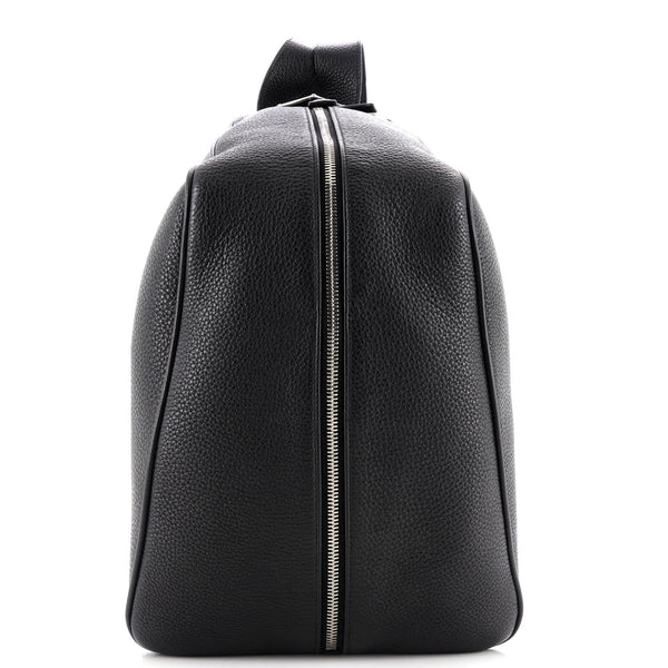Prada Triangle Zip Backpack Leather Black 33187383