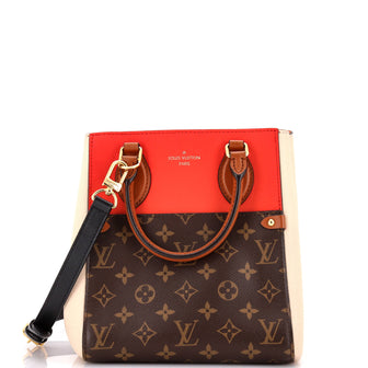 Louis Vuitton Fold Tote Monogram Canvas and Leather PM
