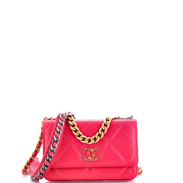 Chanel 19 Wallet on Chain Quilted Lambskin