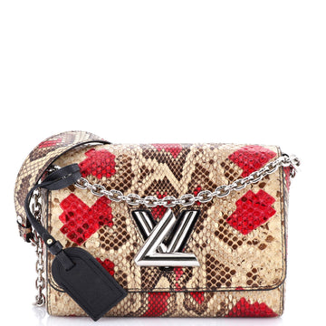 Louis Vuitton Twist Handbag Python MM