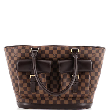 Louis Vuitton Manosque Handbag Damier GM