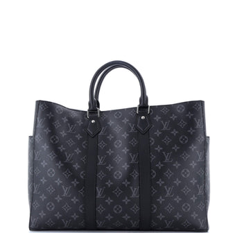Louis Vuitton Sac Plat 24H Bag Monogram Eclipse Canvas