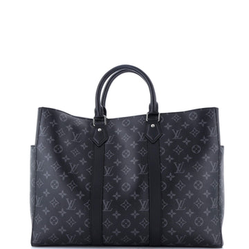 Louis Vuitton Sac Plat 24H Bag Monogram Eclipse Canvas