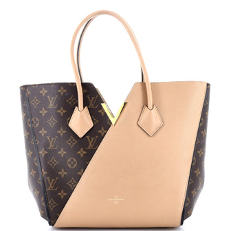 Louis Vuitton Kimono Handbag Monogram Canvas and Leather MM