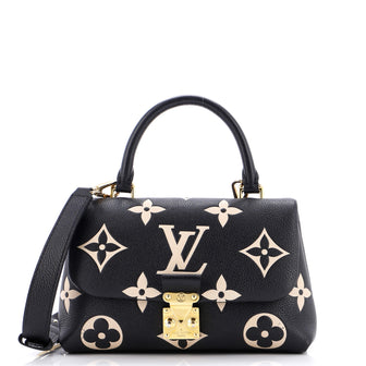 Louis Vuitton Madeleine Handbag Bicolor Monogram Empreinte Giant BB