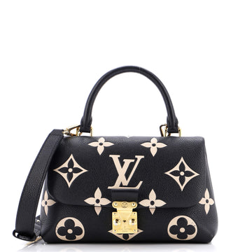 Louis Vuitton Madeleine Handbag Bicolor Monogram Empreinte Giant BB