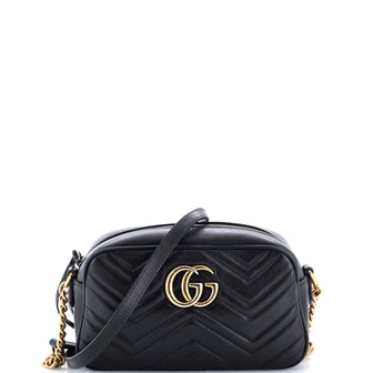 Gucci GG Marmont Shoulder Bag Matelasse Leather Small