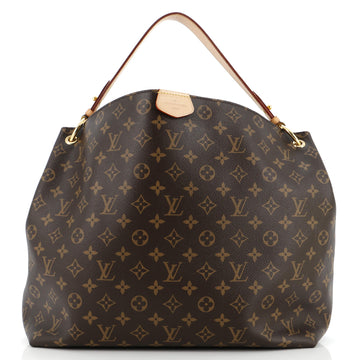 Louis Vuitton Graceful Handbag Monogram Canvas MM