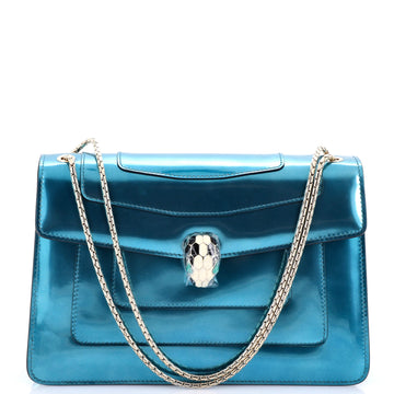 Bvlgari Serpenti Forever Shoulder Bag Patent Medium