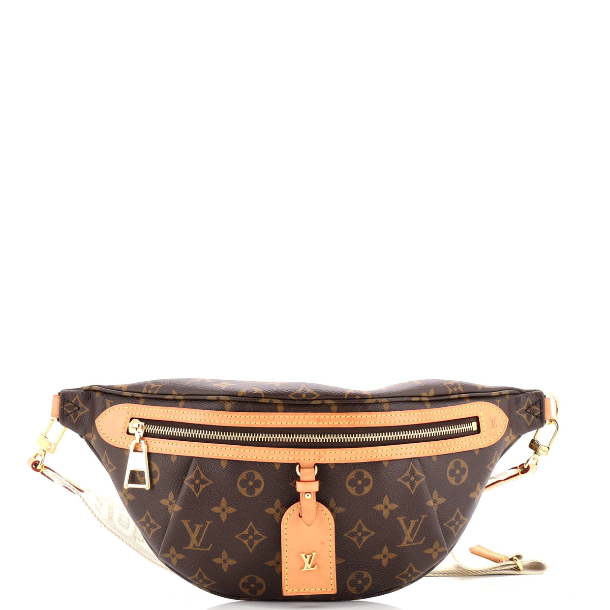 Louis Vuitton High Rise Bum Bag Monogram Canvas Brown 3321481