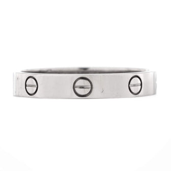 Cartier Love Wedding Band Ring 18K White Gold