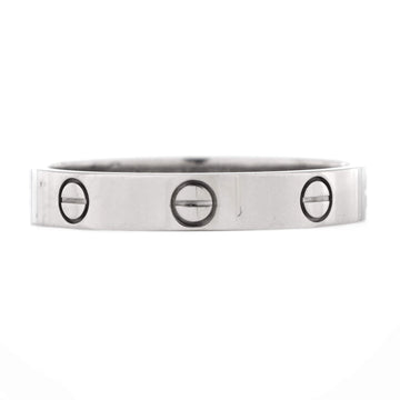 Cartier Love Wedding Band Ring 18K White Gold