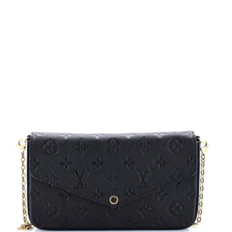 Louis Vuitton Felicie Pochette Monogram Empreinte Leather