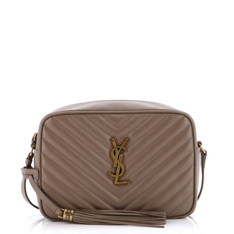 Saint Laurent Lou Camera Bag Matelasse Chevron Leather Small