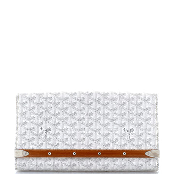 Goyard Monte Carlo Clutch Coated Canvas MM