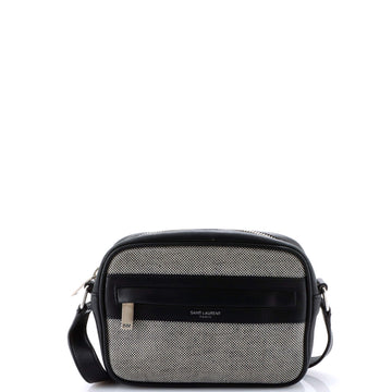 Saint Laurent Camp Camera Bag Leather Small