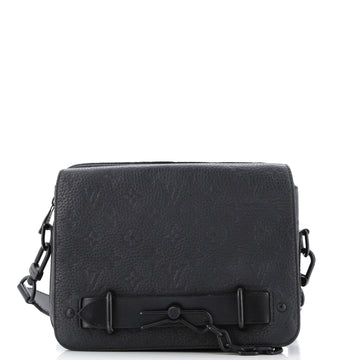 Louis Vuitton Steamer Messenger Bag Monogram Taurillon Leather