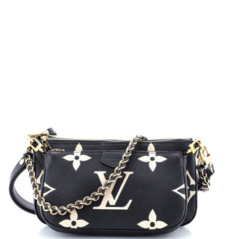 Louis Vuitton Multi Pochette Accessoires Bicolor Monogram Empreinte Giant