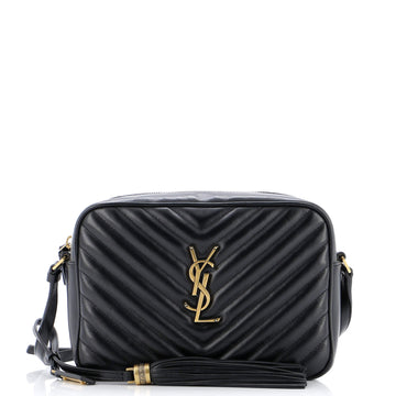 Saint Laurent Lou Camera Bag Matelasse Chevron Leather Small