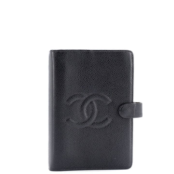 Chanel Timeless CC Ring Agenda Cover Caviar Small