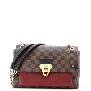 Louis Vuitton Vavin Handbag Damier with Leather PM