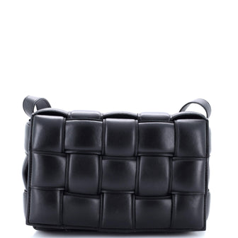 Bottega Veneta Cassette Crossbody Bag Padded Maxi Intrecciato Leather Small