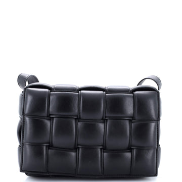 Bottega Veneta Cassette Crossbody Bag Padded Maxi Intrecciato Leather Small