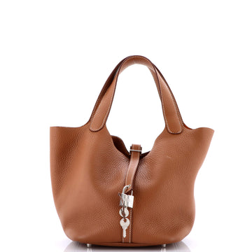 Hermes Picotin Lock Bag Clemence MM