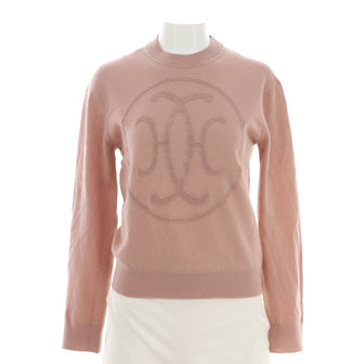 Hermes Women's H Lift Long Sleeve Sweater Cashmere